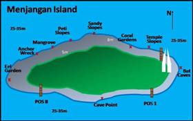 menjangan map